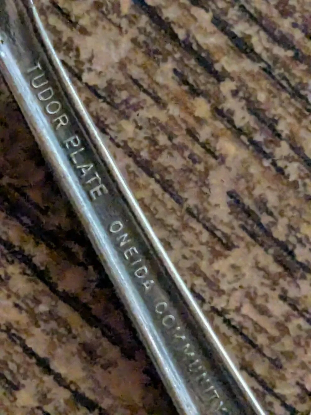 Set of 5 Silverplate Flatware - Spoons and a Fork Vintage